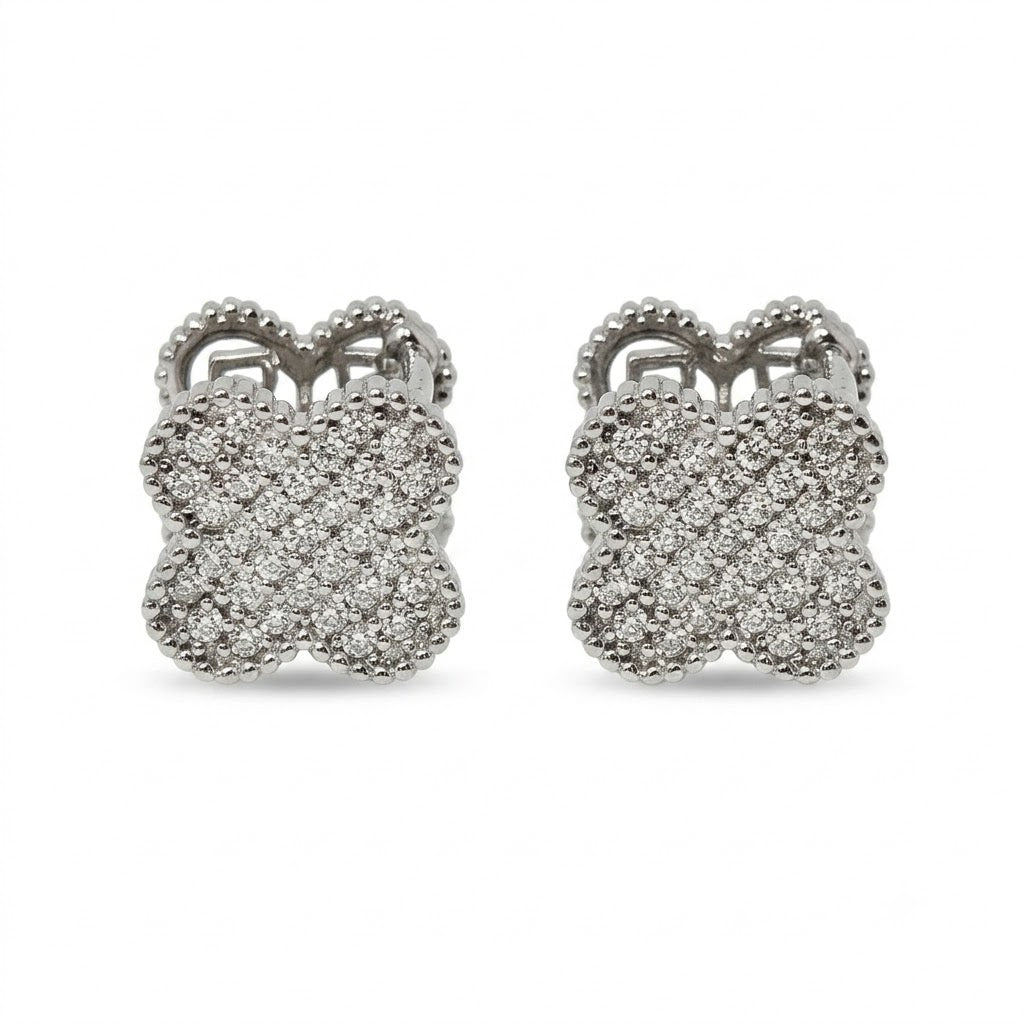 Aretes Clee plata
