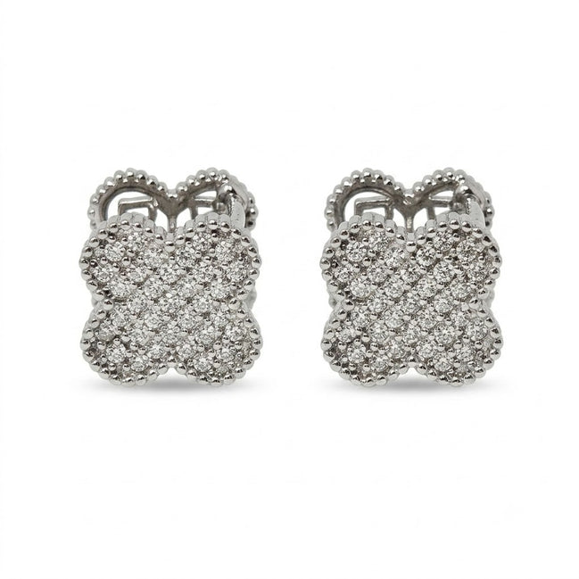 Aretes Clee plata