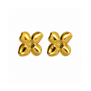 Pendientes flor ele