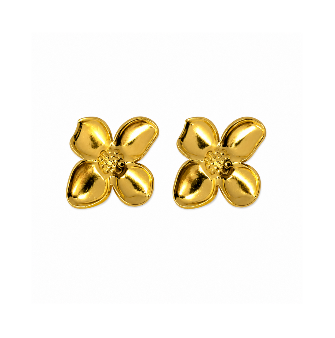 Pendientes flor ele