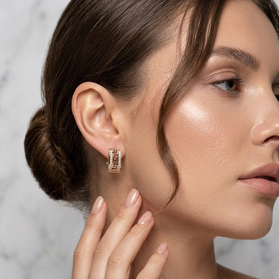 Aretes Egipcia
