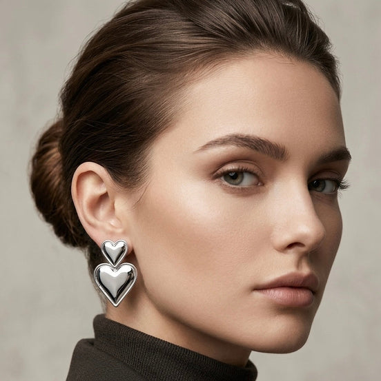 Pendientes Hearts